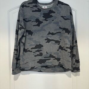 Sundry Gray and Black Sweater Cozy and Stylish